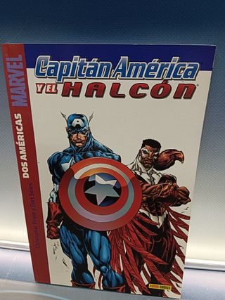 dos cómics CAPITÁN AMÉRICA, el elegido + dos americas (capitán y el halcón)