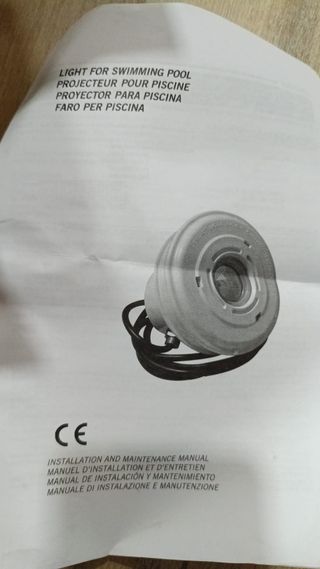 Foco LED Mini 3W Blanco para piscina