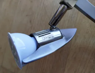 Lampada da soffitto con 4 faretti + lampadine incluse