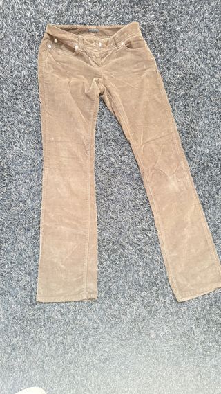 Pantaloni Sisley donna velluto tg 40