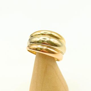 Anillo Oro 18K, Tricolor, 5.84gr, T-17