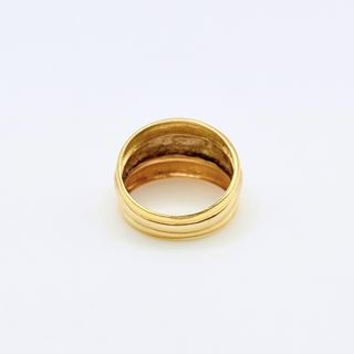 Anillo Oro 18K, Tricolor, 5.84gr, T-17