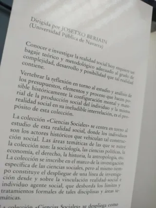 FILOSOFIA DE LAS CIENCIAS HUMANAS Y SOCIALES (S...