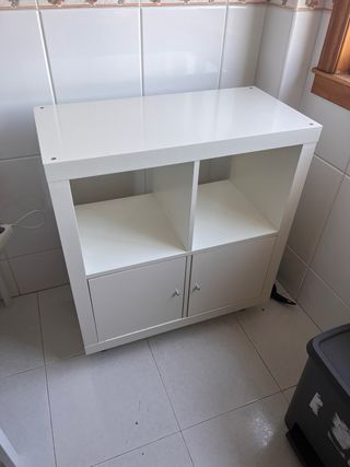 Mueble Kallax 77x77 blanco