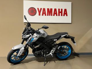 Yamaha MT-125 2025 Blanca y Azul