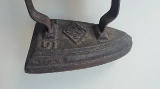 Antigua plancha de coleccionista N.5 Marca FSM