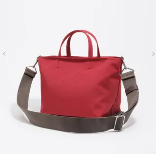 Bolso Bimba y Lola Chihuahua Tela Gabardina Rojo
