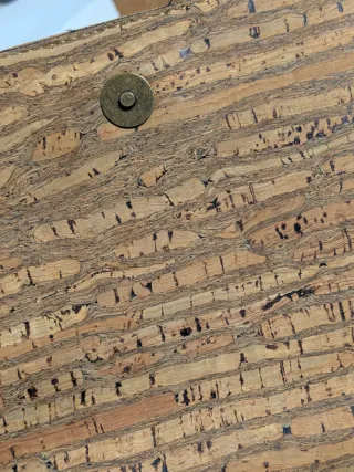 Bolso de corcho y piel