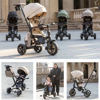 Triciclo QPlay Comfo Max Beige Nuevo en caja