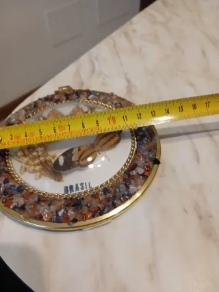 Quadretto farfalle conservate vetro Brasil
