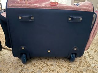 Valigia per bambini rosa a pois Imaginarium