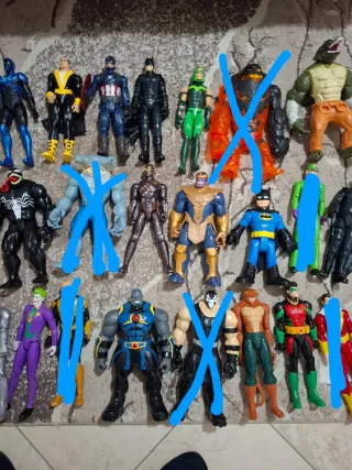 Action Figures DC & Marvel