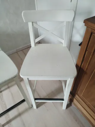 2 Taburetes Rosentorp Altos Madera