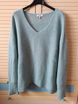 Jersey C&A verde menta Talla L