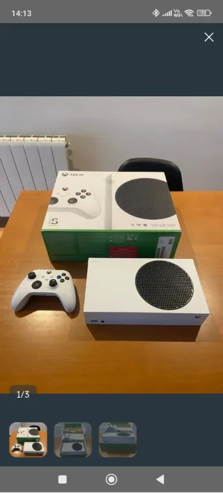 Xbox Series S Blanca 512GB SSD