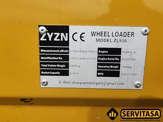 PALA CARGADORA NUEVA 2600KG
