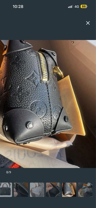 Louis V. Monogram Bauletto Nera