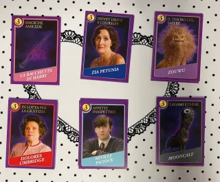 Carte Harry Potter e Animali Fantastici