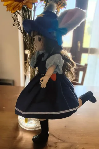 Bjd in stile Judy Hopps di Zootropolis