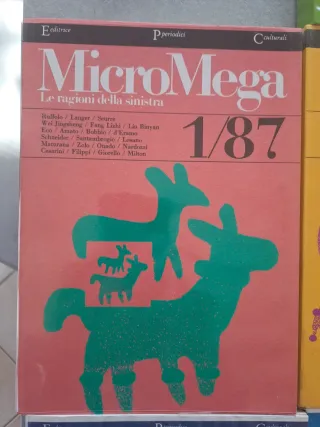 Lotto 10 Riviste MicroMega (1986-1988)
