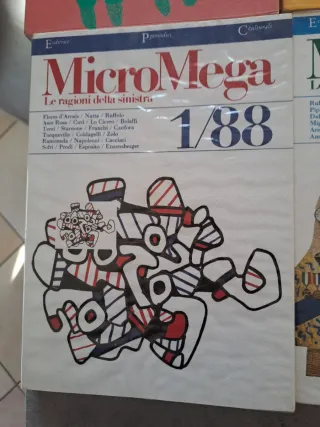 Lotto 10 Riviste MicroMega (1986-1988)