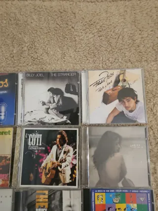 Lote 9 CDs Música Variada