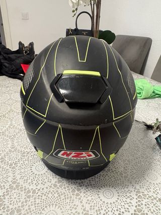 Casco Nzi Symbio S3 Negro y Amarillo