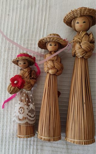 Collezione Bambole Mondo Trapo in Legno