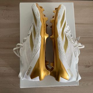 Adidas Adizero Scarpe da Calcio Oro/Bianche Taglia