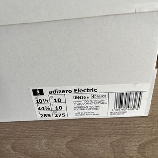 Adidas Adizero Scarpe da Calcio Oro/Bianche Taglia