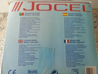 Secador de ropa Jocel JSR-CL802