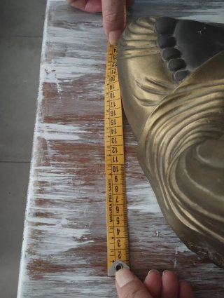 Figura Buda Dorado Sentado