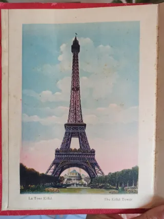 Libro Souvenir de París - 15 Fotos Color