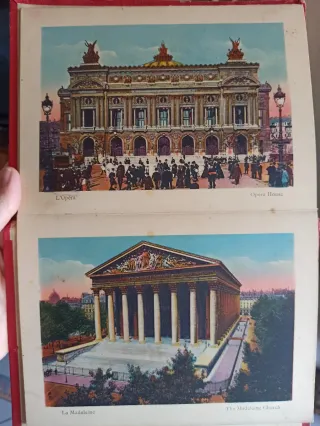 Libro Souvenir de París - 15 Fotos Color