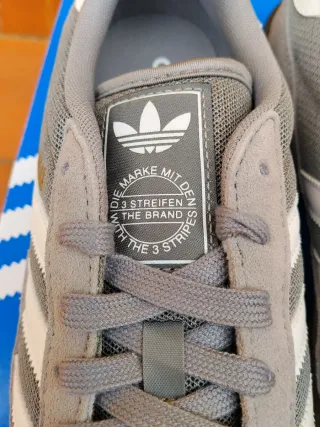 Adidas Gazelle sala grises y blancas