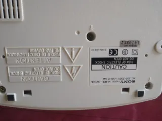 Radio Despertador Sony Dream Machine Beige