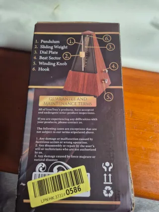 Metrónomo Vision Diseño Alemania