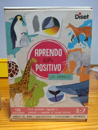 Juegos Diset Aprendo en Positivo Números y Animale