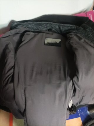 Sudadera de moto gris