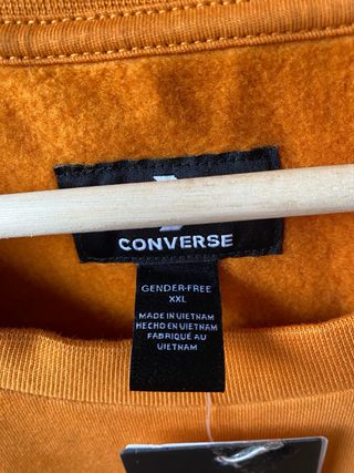 Sudadera Converse Naranja