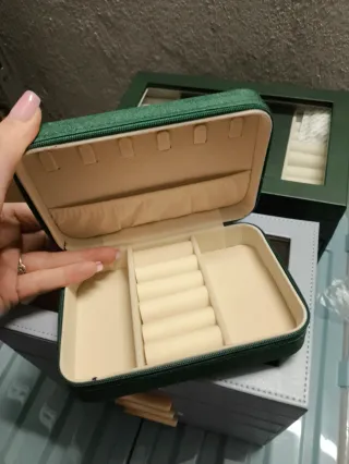 Portagioie da viaggio verde