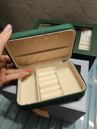 Portagioie da viaggio verde