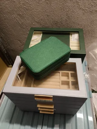 Portagioie da viaggio verde