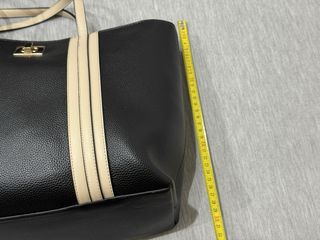 Bolso Negro y Beige Mujer