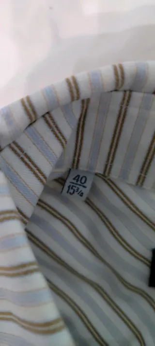 Camicia uomo righe taglia L