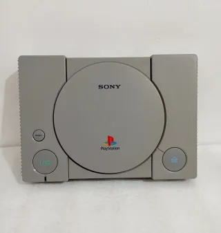 PlayStation 1 (PS1) Gris en buen estado colección.