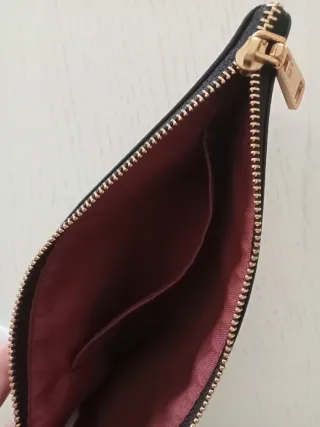 Monedero negro Parfois con asa