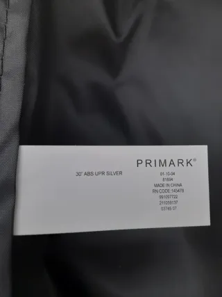 Maleta Primark GRANDE (1 sólo uso)