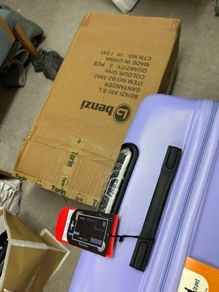 Maleta de viaje John Travel Morada 96L 23 kg