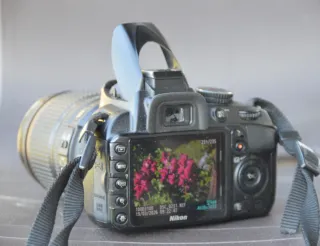 Cámara Nikon D3100 - funciona por el visor